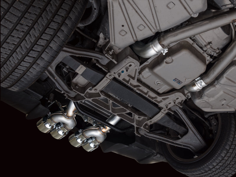 AWE Tuning 05-07 C6 Chevrolet Corvette 6.0L Track Edition Axleback Exhaust w/ Chrome Silver Tips