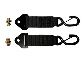 SpeedStrap 2in x 10in S-Hook Adapters for Retractable Tie-Down Straps (2 Pack)