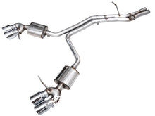 Load image into Gallery viewer, AWE Tuning 19-21 Porsche Macan 3.0T/2.9TT Touring Edition Catback Exhaust w/ Chrome Silver Tips