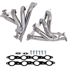 Load image into Gallery viewer, Chevrolet Corvette 5.7 LS1 1-3/4 Shorty Exhaust Headers Polished Silver Ceramic 97-99