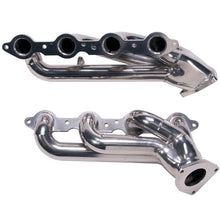 Load image into Gallery viewer, Chevrolet GM Truck SUV 6.0 1-3/4 Shorty Exhaust Headers Polished Silver Ceramic 99-13