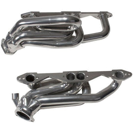 Chevrolet GM Truck SUV 5.0 5.7 1-5/8 Shorty Exhaust Headers Polished Silver Ceramic 96-99