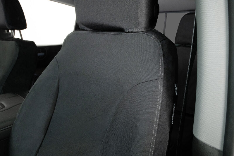 Covercraft 22-26 GMC Sierra 1500 SeatSaver Custom Seat Cover - Waterproof Black