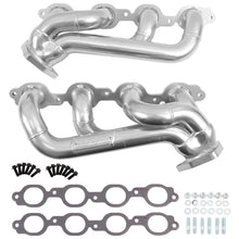 Load image into Gallery viewer, Chevrolet Full Size Truck 5.3/6.2L 1-3/4” Shorty Exhaust Headers – Polished Silver Ceramic 19-24