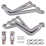 Chevrolet Camaro SS 1-7/8 Long Tube Exhaust Headers With High Flow Cats Titanium Ceramic 10-15