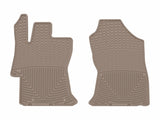WeatherTech 18-23 Subaru Crosstrek 1st Row Front All-Weather Floor Mats - Tan