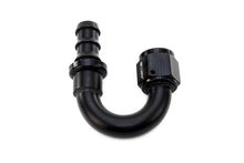 Load image into Gallery viewer, HPS Performance -12 180 Degree Push-On Aluminum Hose End