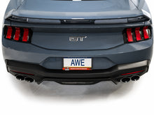 Load image into Gallery viewer, AWE 2024 Ford Mustang GT Fastback S650 RWD Track Edition Catback Exhaust w/ Quad Chrome Silver Tips