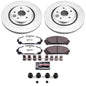 Power Stop 22-24 Lexus NX350 Front Z36 Coated Truck & Tow Brake Kit