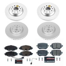 Load image into Gallery viewer, Power Stop 17-18 Volkswagen Golf Front &amp; Rear Euro-Stop Brake Kit