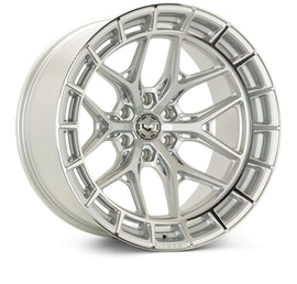 Vossen HFX-1 22x9.5 / 6x139.7 / ET30 / Deep / 95.1 GB - Silver Polished