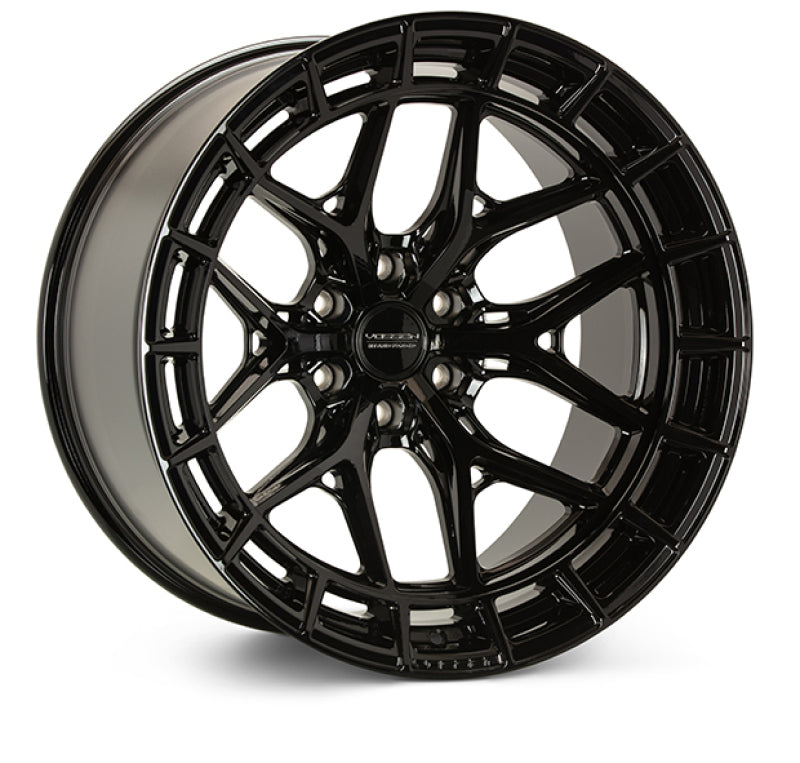 Vossen HFX-6 22x12 - 6x139.7 - ET-44 - Ultra Deep - 106.1 - Gloss Black Wheel
