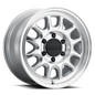 Raceline 958MC Rogue 20X9in / 6X139.7 BP / 0mm Offset / 106.1mm Bore - Machined Finish Wheel