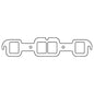Cometic Oldsmobile 400/425/455 .094in HTG Exhaust Gasket Set - 1.920in x 1.550in Rectangular Ports