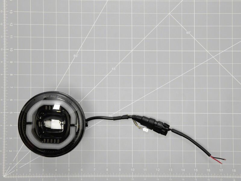 Raxiom 05-11 Toyota Tacoma LED Halo Fog Lights- White