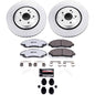 Power Stop 14-16 Acura MDX Front Z36 Coated Truck & Tow Brake Kit
