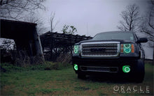 Load image into Gallery viewer, Oracle 08-13 GMC Sierra LED Round Ring Headlight Halo Kit - UV/Purple