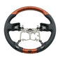 NRG 12-23 Toyota Tacoma OEM Plus Steering Wheel - Koa Wood Finish