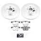 Power Stop 19-25 Volvo S60 Rear Z36 Coated Truck & Tow Brake Kit