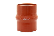 Load image into Gallery viewer, HPS 2.75" ID , 6" Long High Temp 4-ply Aramid Reinforced Silicone Hump Coupler Hose Orange (70mm ID , 152mm Length)