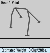 Load image into Gallery viewer, Cusco Safety 21 4-Passenger 4-Point Steel Black Roll Cage Honda Civic EK9/EK4/Sunroof EX