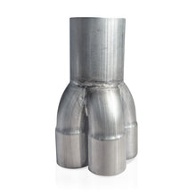 Load image into Gallery viewer, Stainless Works 1-7/8in Four-Way Short Merge Collector
