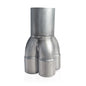 Stainless Works 1-7/8in Four-Way Short Merge Collector