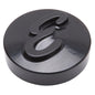 Edelbrock E Logo Black Anodized Nut for Pro-Flo Universal 14in Round Air Cleaners
