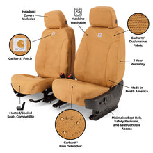 Load image into Gallery viewer, Covercraft 23-25 Ford F150 Carhartt SeatSaver Custom Seat Cover - Brown