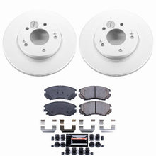 Load image into Gallery viewer, Power Stop 10-11 Kia Soul Front Z23 Coated Brake Kit