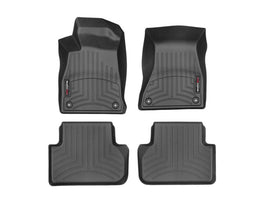 WeatherTech 2019+ Audi A4 Sedan Front & Rear FloorLiner - Black