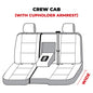Covercraft 14 Chevrolet Silverado Polycotton SeatSaver Custom Second Row Seat Covers - Misty Grey
