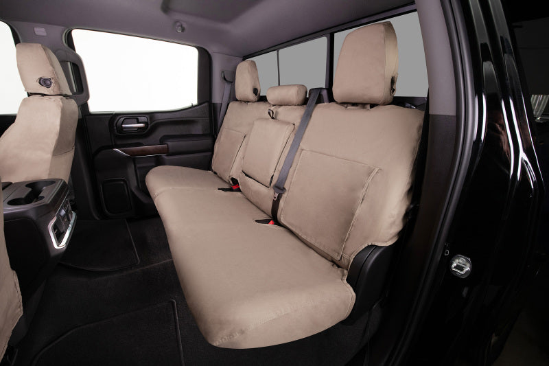 Covercraft 22-26 GMC Sierra 1500 SeatSaver Custom Seat Cover - Polycotton Taupe
