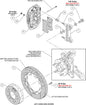 Wilwood kit front XRS6R wwe C10 alum pro spindle 12.19 rotor