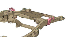 Load image into Gallery viewer, Rustbuster Rear Shock Mount Left Side