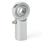 QA1 H Series 3-Pc Rod End - Female/Right Hand - .875in Bore x 7/8-14 w/Zerk - Alloy Steel