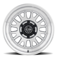Load image into Gallery viewer, ICON Anza 17x8.5 / 6x5.5 / 0mm / 4.75in BS Silver Machined Wheel