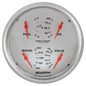 Autometer Ultra-Lite Quad Gauge 5in. 0 Ohm (E) - 90 Ohm (F) Electric