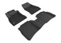 3D MAXpider 2013-2019 Nissan Sentra Kagu 1st & 2nd Row Floormats - Black
