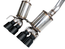Load image into Gallery viewer, AWE Tuning 09-13 Chevrolet Corvette 6.2L Touring Edition Axle-back Exhaust w/ Diamond Black Tips