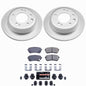 Power Stop 09-12 Hyundai Elantra Rear Z23 Coated Brake Kit