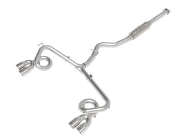 aFe Subaru WRX/STi 15-21 H4-2.0/2.5L Takeda 3in to 2-1/2in Stnlss Cat-Back Exhst w/ Polished Tip