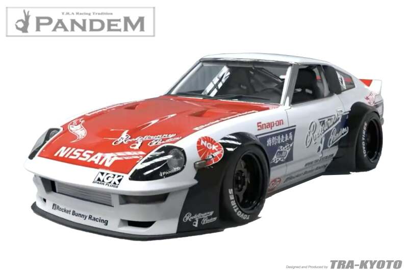 GReddy 1975-1978 Pandem Datsun 280Z (130Z) Rocket Bunny Full Widebody Aero Kit w/ Wing