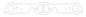 Cometic Pontiac 326/350/389/400/421/428/455 V8 .030in MLS Exhaust Manifold Gasket Set