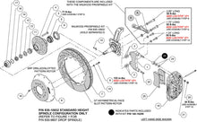 Load image into Gallery viewer, Wilwood kit front XRS6R wwe pro spindle 13.00 rotor SRP