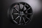 SSR GTV02 17x7.0 5x114.3 42mm Offset Flat Black Wheel