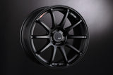 SSR GTV02 17x7.0 5x114.3 42mm Offset Flat Black Wheel