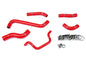 HPS Performance Silicone Hose Kit - Radiator Hose 57-1242-RED