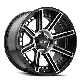 ION Type 149 20x9 / 8x180 BP / -12mm Offset / 124.1mm Hub Black/Machined Wheel