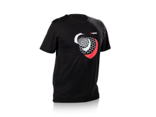 Load image into Gallery viewer, Akrapovic Lifestyle T-shirt Mesh Mens Black - Small